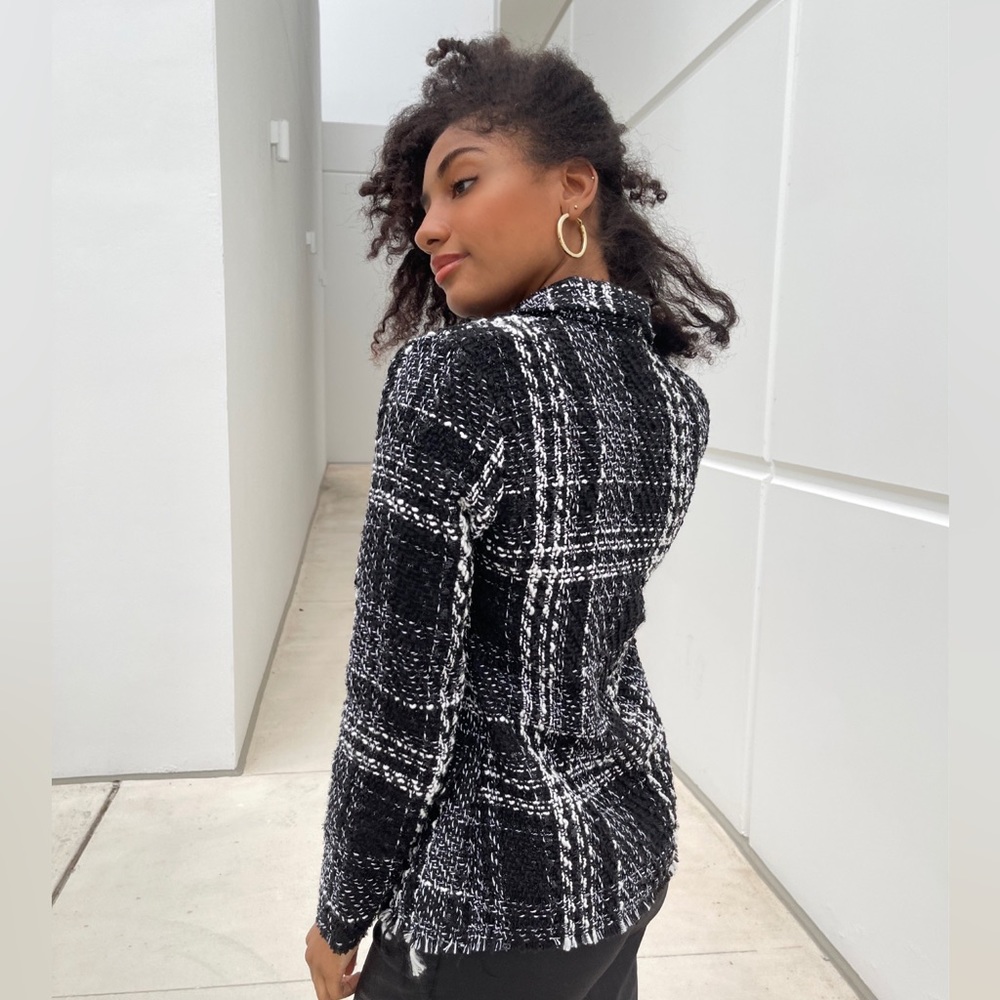 Sonja by Sonja Morgan tweed blazer small